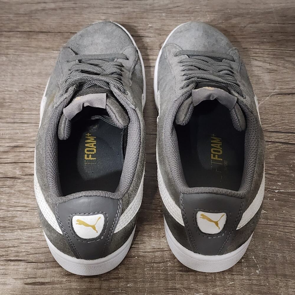 Puma Vikky Suede Women's Casual Lifestyle Shoes Sneakers Size 7 Gray - Picture 8 of 9